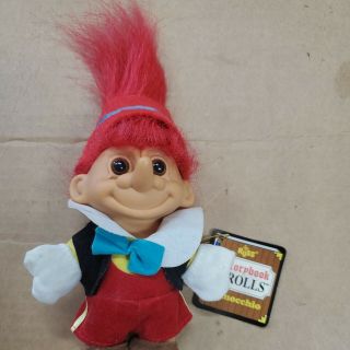 Russ 5 " Tall Pinocchio Troll With Tag