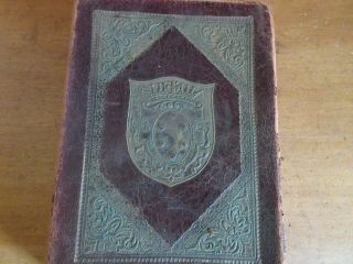 Old OF EMILE ZOLA Leather Book ANTIQUE TALES NOVELS ARTS & CRAFTS BINDING 3
