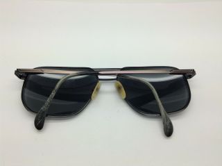 Vintage Neostyle 486 Bronze Aviator Square Sunglasses Germany FRAMES ONLY 3