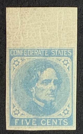 Travelstamps: Us Stamps Confederate Csa Scott 7 Og Nh 5 Cent