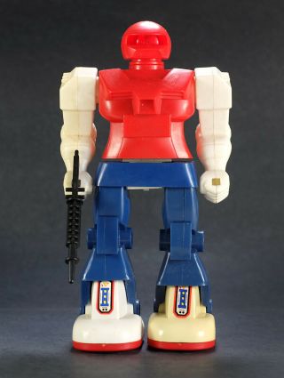 1970s Battery - Operated Vintage Toy Robot - Sjm Taiwan -