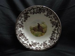 Spode Woodland Red Grouse Game Bird: Ascot Cereal / Soup Bowl (s),  8 ",  Box