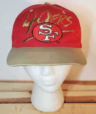 Vintage San Fransisco 49ers Nfl Snapback Hat Cap