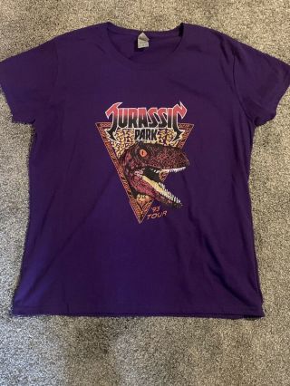 Vintage Jurassic Park T - Shirt 1993 Tour