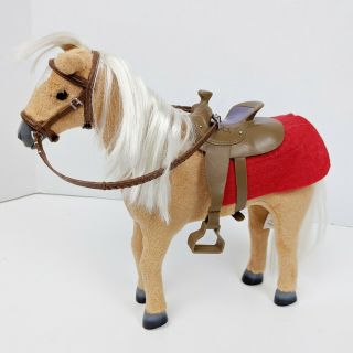 Paradise Kids Horse With Saddle And Bridle For 10 To 12 - In Dolls