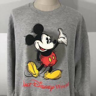 Vintage 90s Mickey Mouse Walt Disney World Men 
