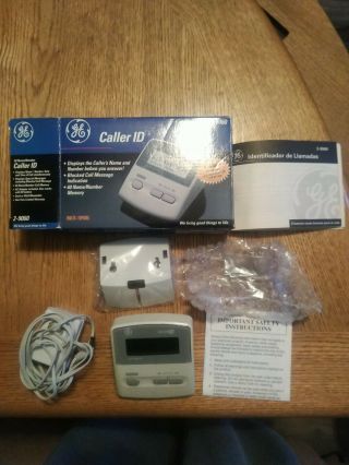 Vintage General Electric Caller Id - Model 2 - 9060 - Complete,  Open Box