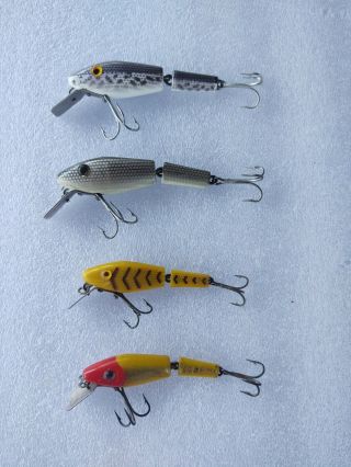 4 Vintage L&s Fishing Lures