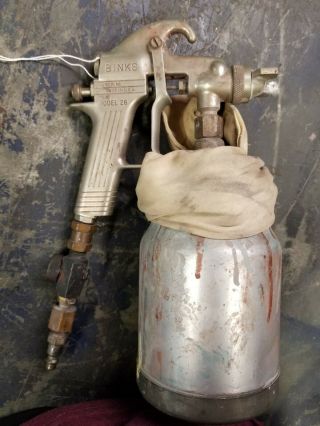 Vintage BINKS Model 26 Paint Spray Gun,  Can 2