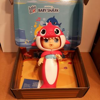 Baby Alive Pinkfong Baby Shark Doll - Mommy Shark With Pink " Outfit "