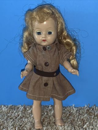 Vintage Cosmopolitan Ginger Ginny Friend Walker Doll Unmarked