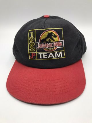 Vintage 1993 Jurassic Park Movie Promo Mcdonald’s Restaurant Snap Back Hat