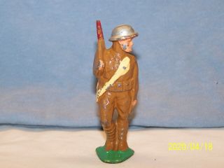 Vintage Manoil M94 Soldier On Guard Duty