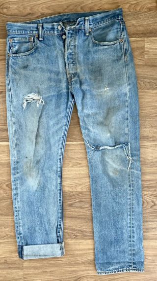 Vintage Levi’s 501 Jeans.  34 X 33