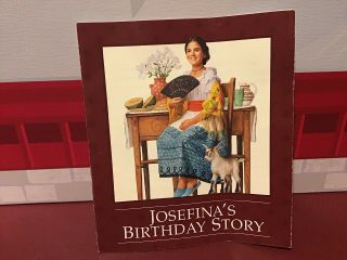 Euc American Girl Josefina Birthday Story Pamphlet Only Pleasant Co 1998 Htf