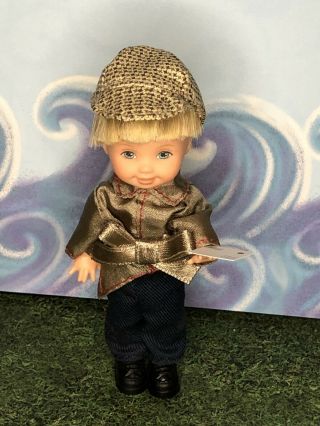 Kelly Club Tommy Detective Doll Barbie Boy Baby Toddler Lil Friend Clothing Shoe