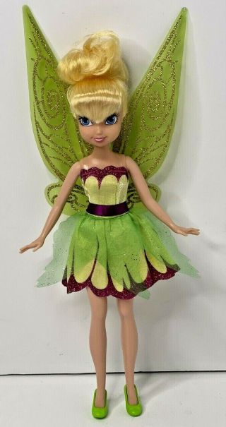 Disney Fairies Tinkerbell 10 " Fairy Doll 2010 Jakks Rare - Torn Wings
