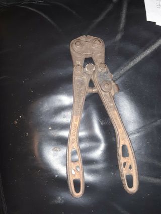 Vintage Nicopress Crimping Tool No 31 The National Telephone Supply Co.