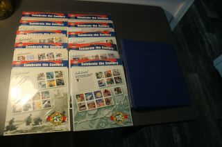 Celebrate the Century: U.  S.  Stamp Set 1900 ' s - 1990 ' s NIP. 2