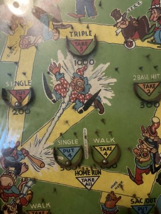 Antique Game.  It’s Like A Pinball Machine But In A Frame