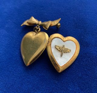 Vintage Military Sweetheart Jewelry: World War Ii Era Army Air Corps.