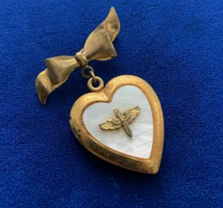 Vintage Military Sweetheart Jewelry: World War II Era Army Air Corps. 2