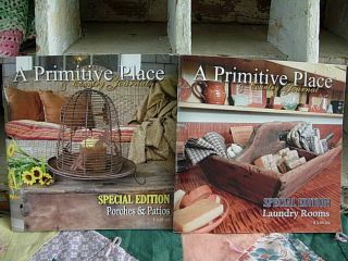 Two Special Editions Of A Primitive Place Porches & Patios - Laundry Rooms