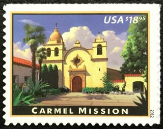 2012 Scott 4650 - $18.  95 - Carmel Mission - Express Mail - Single - Mnh