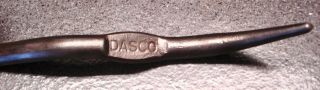 Vintage Dasco 1935 Bullhorn Jointer,  Grout Striker,  8 5/8 ",  Mason Tool,