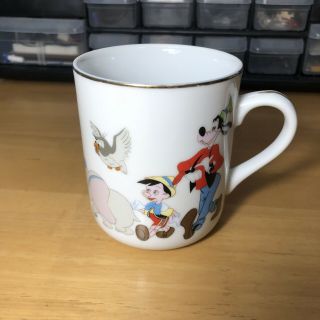 Vintage Disney On Parade Coffee Mug (disneyland/ Walt Disney World) Japan