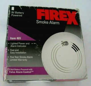 Vintage Firex Replacement Smoke Alarm Head