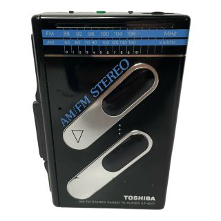 Vintage Toshiba Kt - 4017 Am Fm Stereo Cassette Player