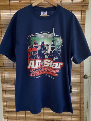 Vintage Logo Athletic 1999 Fenway Park All Star Game T Shirt Xl Boston Mlb