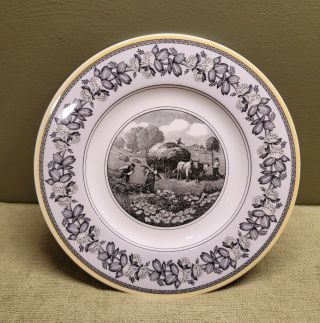 Rare Vintage Villeroy & Boch Audun Ferme Porcelain China Dinner Plate 10 ☆mint