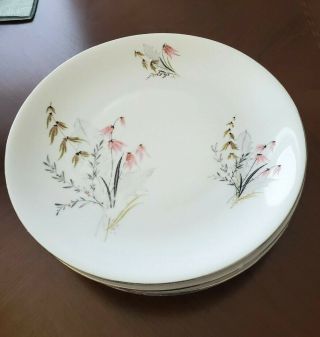 Set Of 6 - Royal Duchess Fine China - Bavaria - Mountain Bell 10 " Dinner Plates