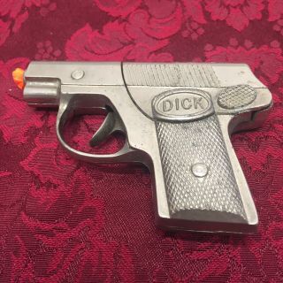 Vintage Hubley Dick Tracy 210 Toy Pistol Cap Gun - Fully Functional