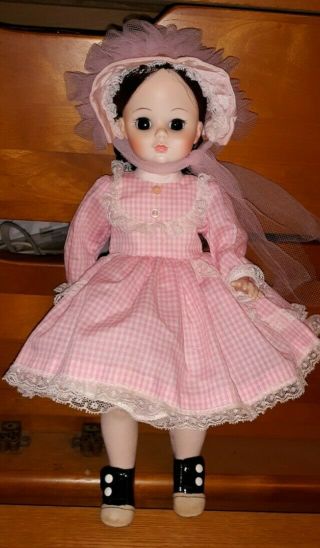 Vintage Madame Alexander 13” Rebecca Doll 1966