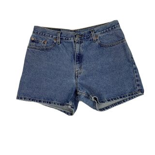 Vintage Womens Levis Denim Jean Shorts Jr Size 13 (31x4) High Waist