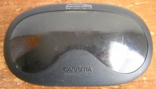 Vintage Carrera Porsche Design Sunglasses Case,  Small Black - Chrome Label