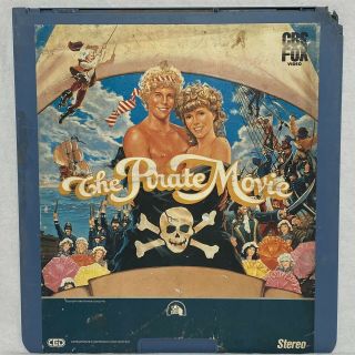 Vintage The Pirate Movie - Ced Videodisc Laserdisc 1982 Cbs Fox David Joseph