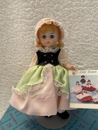 Vintage Madame Alexander Bo Peep 8 " Doll 483 Iob W Tag