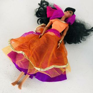 Vintage 1995 Disney Hunchback of Notre Dame Gypsy Dancing Esmeralda Doll 3