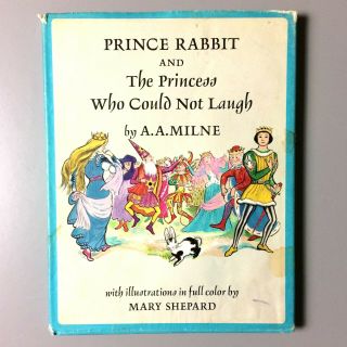 Prince Rabbit And The Princess Who Could Not Laugh By A.  A.  Milne (1966,  Vintage)