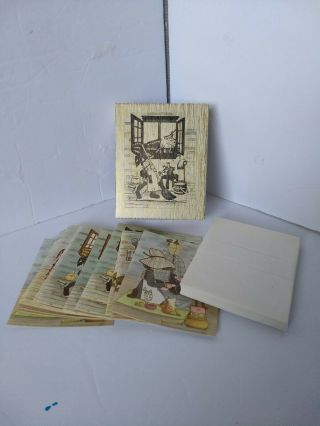 Little Susie Notes Greeting Cards.  Vintage.  Made In Usa.  Set Complete.  Blank.