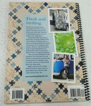Patches of Blue BY EDYTA SITAR Laundry Basket Quilt Patterns Antique Quilts Book 2
