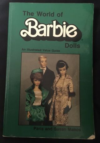 Vintage 1983 The World Of Barbie Dolls Book Illustrated Value Guide