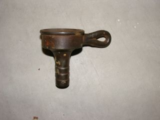 Vintage Water Conductor Windmill Hand Water Well Pump Cast Iron Cup