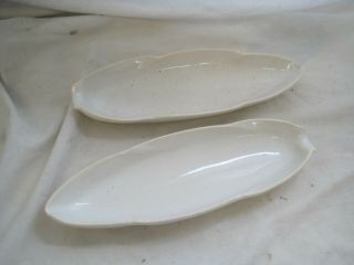 T.  G.  Green Serving Dishes Trays Church Gresley White Vintage Antique
