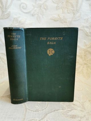 Antique Book Of The Forsyte Saga,  By John Galsworthy - 1929