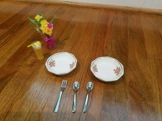 American Girl Doll Plates Cups Silverware & More